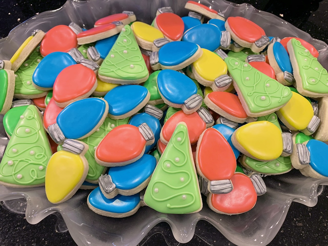 Christmas platter