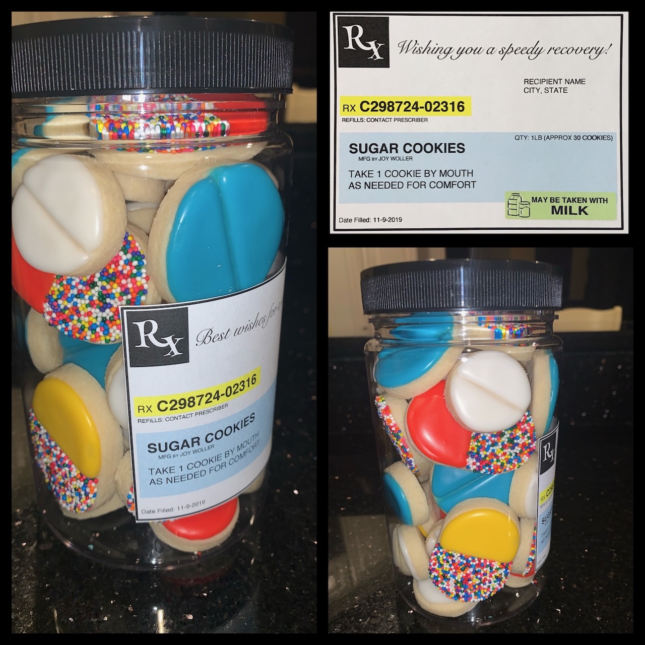 "Get well" gift