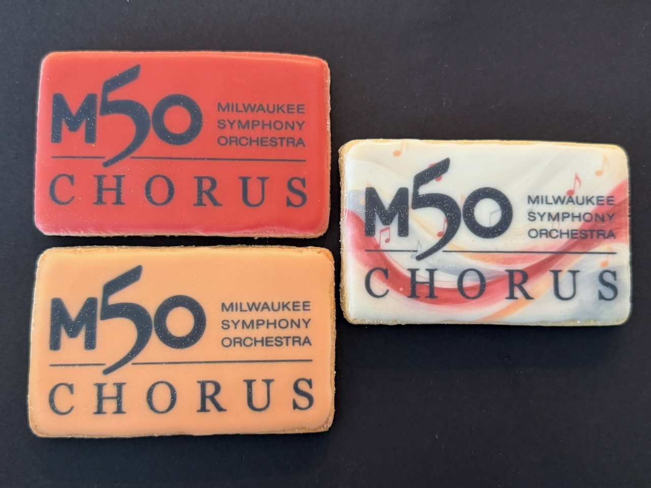 MSO Chorus logo cookies